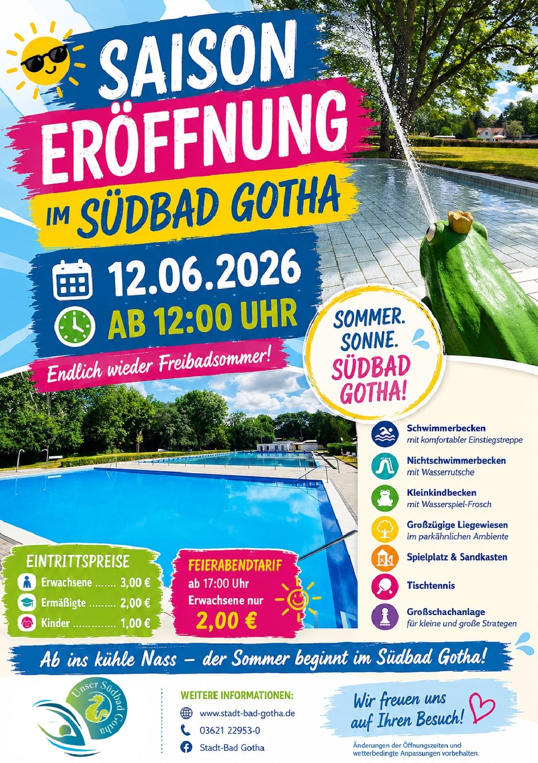 Eröffnung Freibad